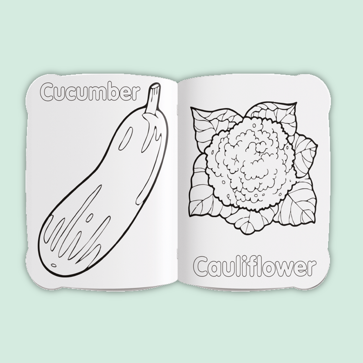 Activity & Colour Fun | Vegetables – Little Master