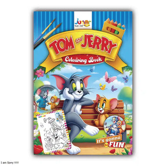 Tom and Jerry Coloring Book
