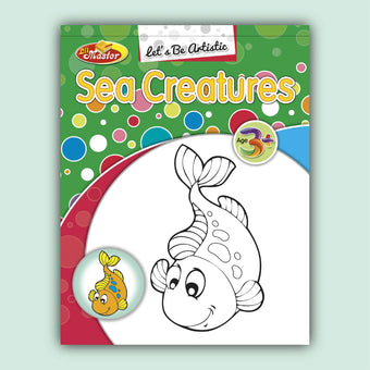 Let’s Be Artistic Coloring Pad 