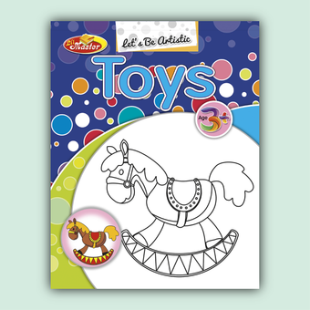 Let’s Be Artistic Coloring Pad 