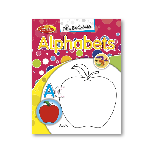 Let’s Be Artistic Coloring Pad | Small Alphabets