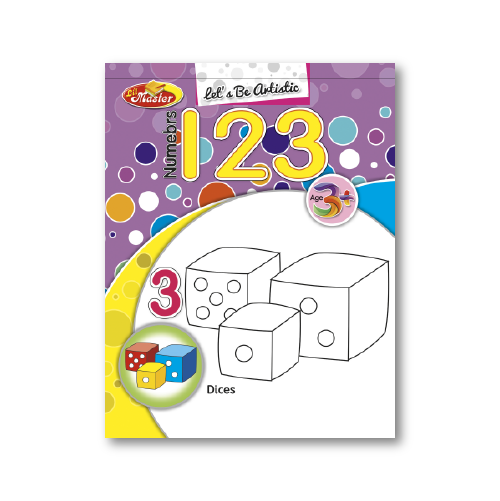 Let’s Be Artistic Coloring Pad | Counting