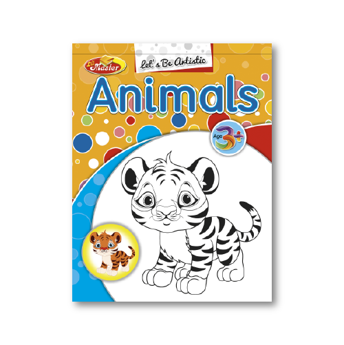 Let’s Be Artistic Coloring Pad | Animal