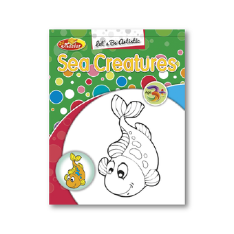 Let’s Be Artistic Coloring Pad 
