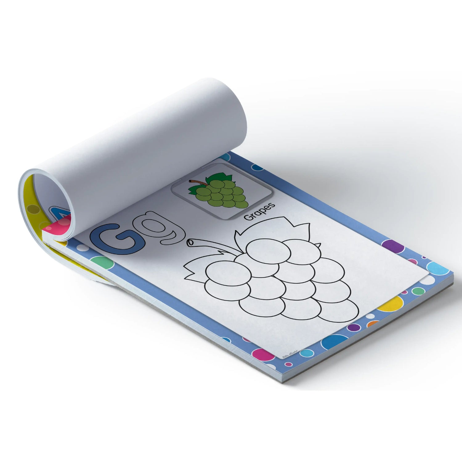 Let’s Be Artistic Coloring Pad | Small Alphabets