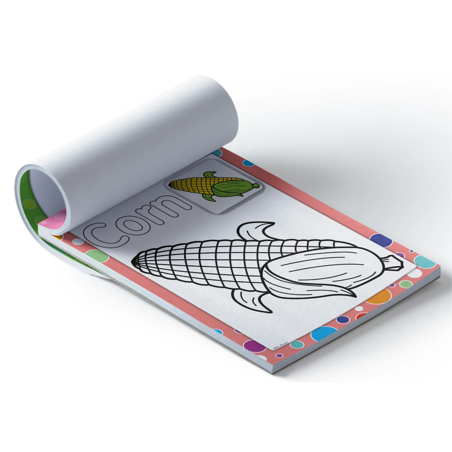 Let’s Be Artistic Coloring Pad | Vegetables