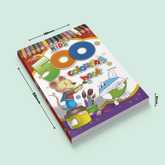 Kids 500 Coloring Book
