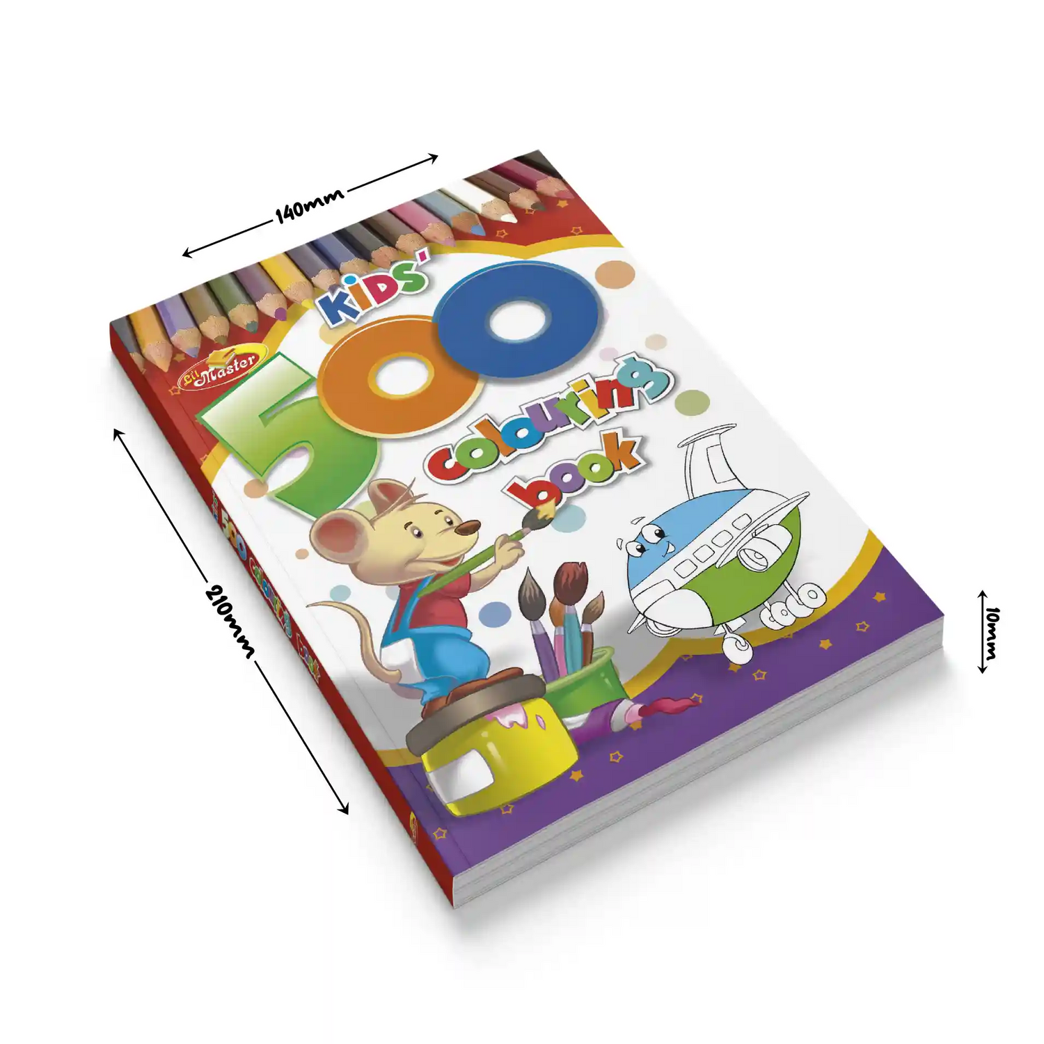 Kids 500 Coloring Book