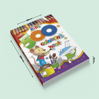 Kids 500 Coloring Book