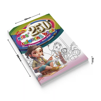Kids 250 Coloring 