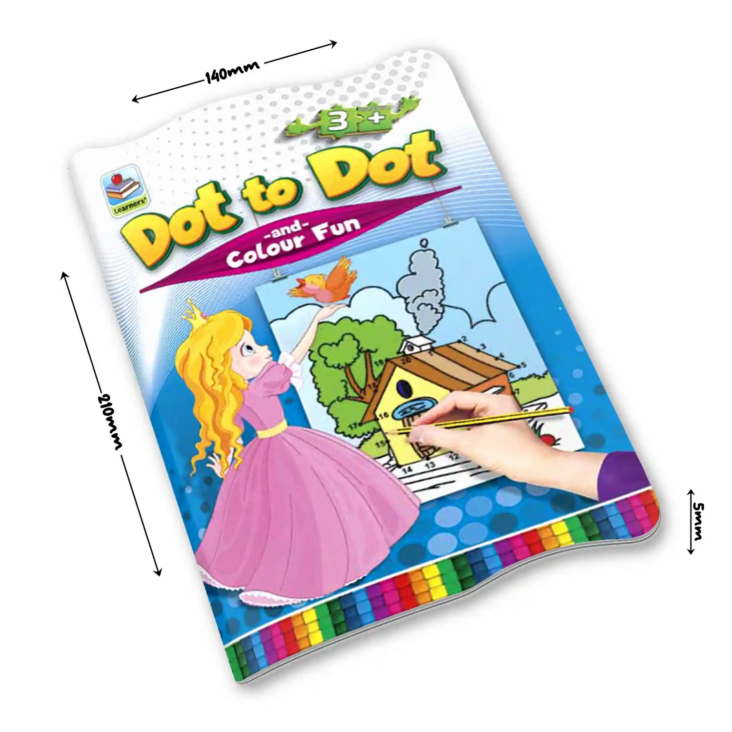 Dot-to-Dot Coloring | Book 3