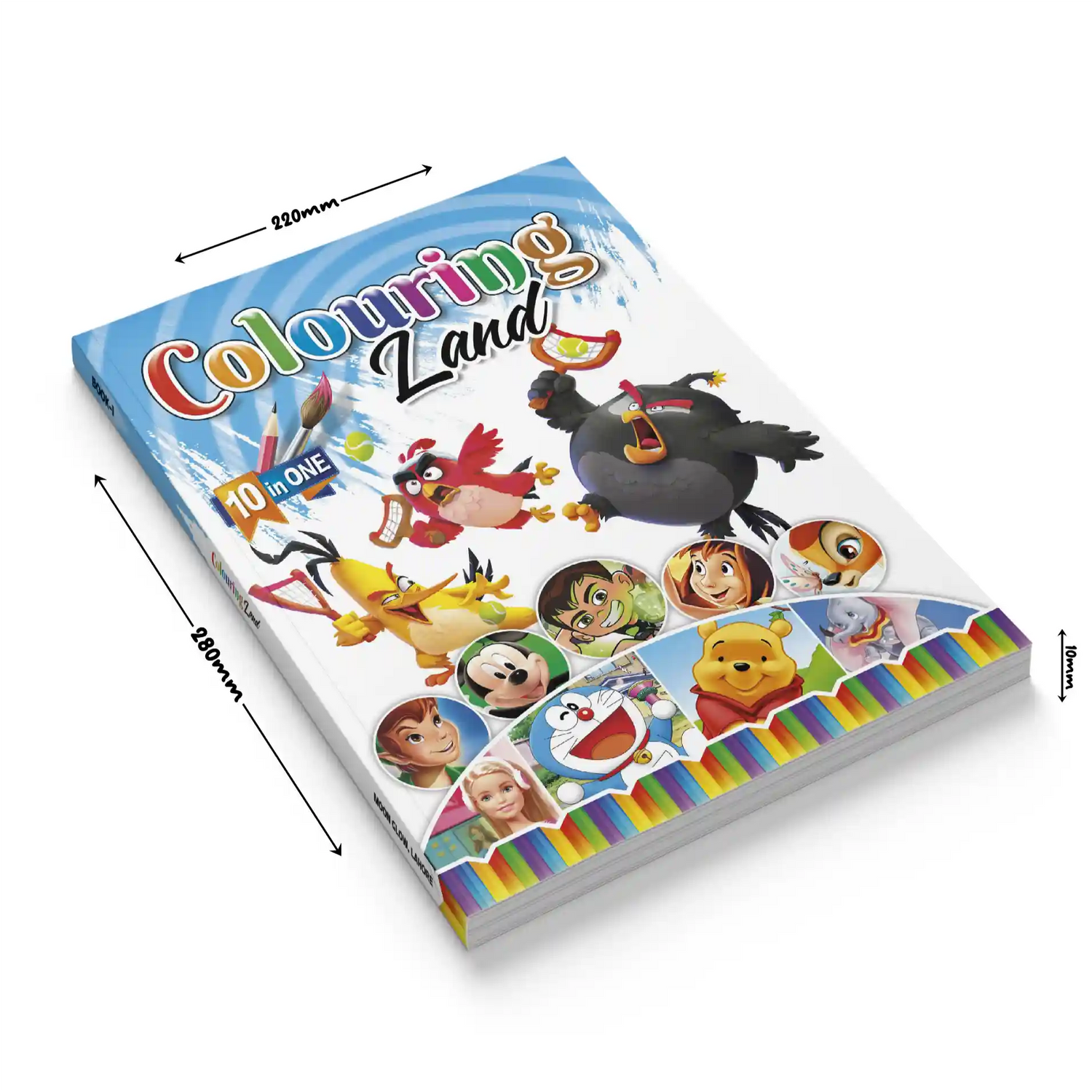 Coloring Land 10 in One | Book 1