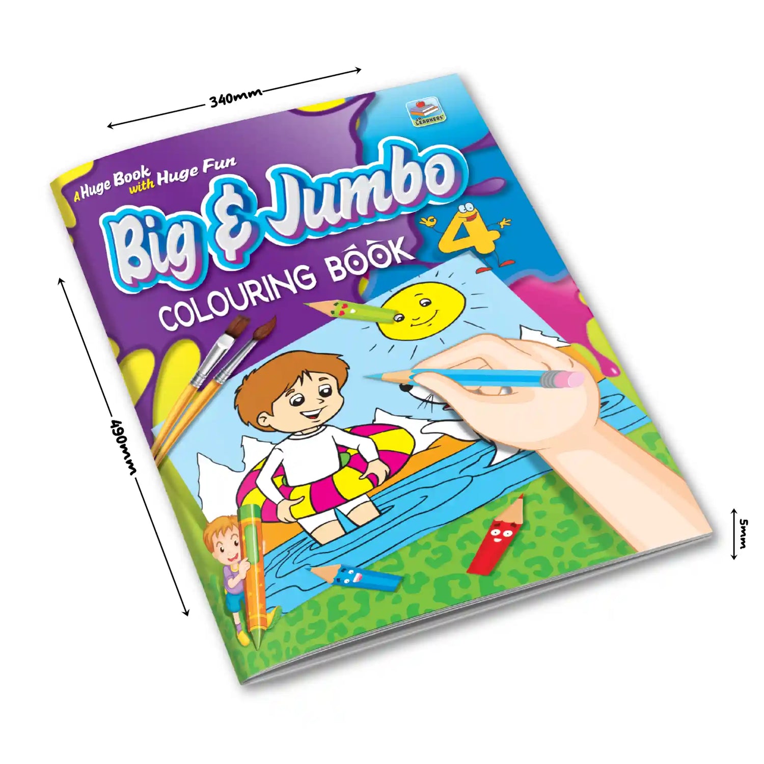 Big & Jumbo Coloring | Book 4