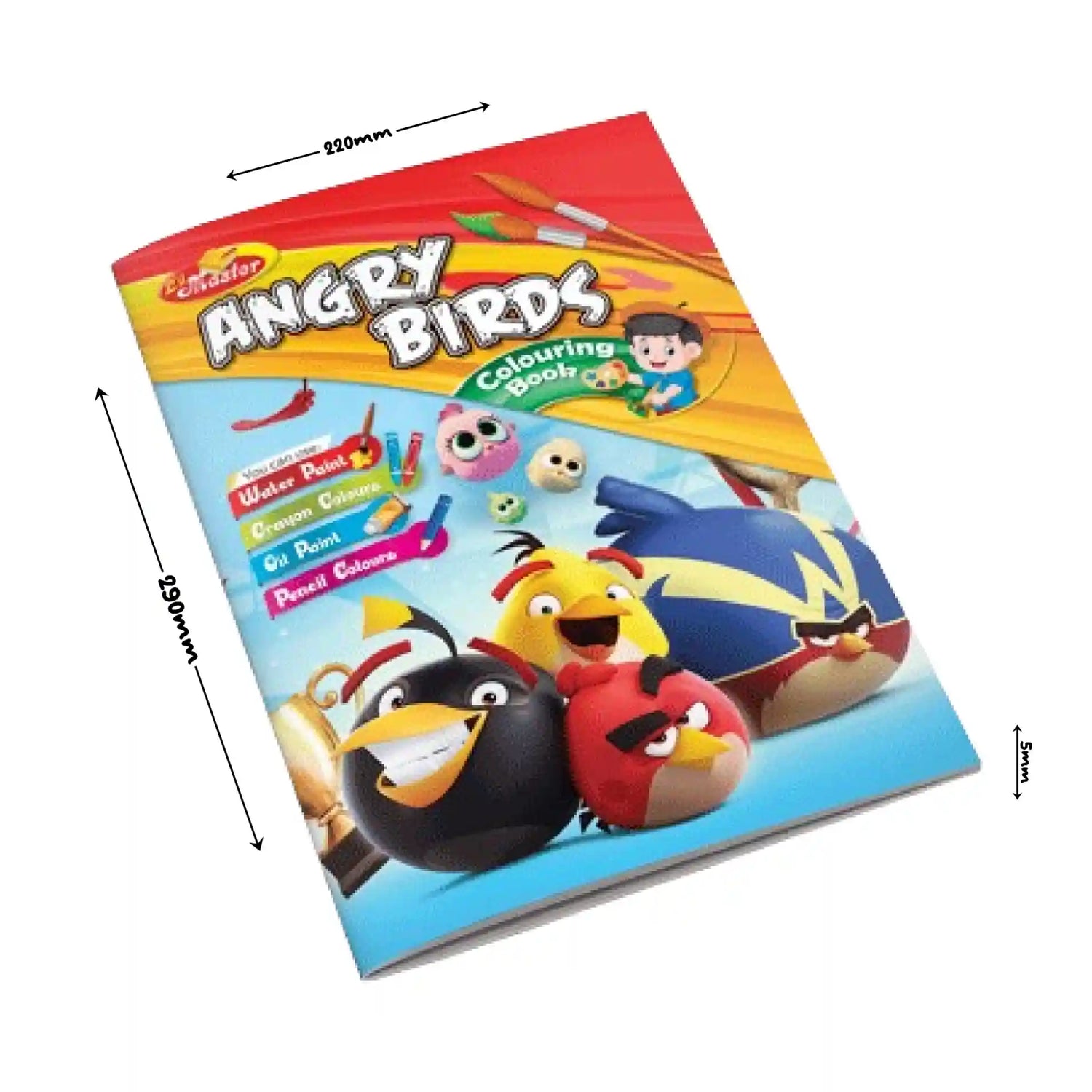 4 Options Coloring | Angry Bird