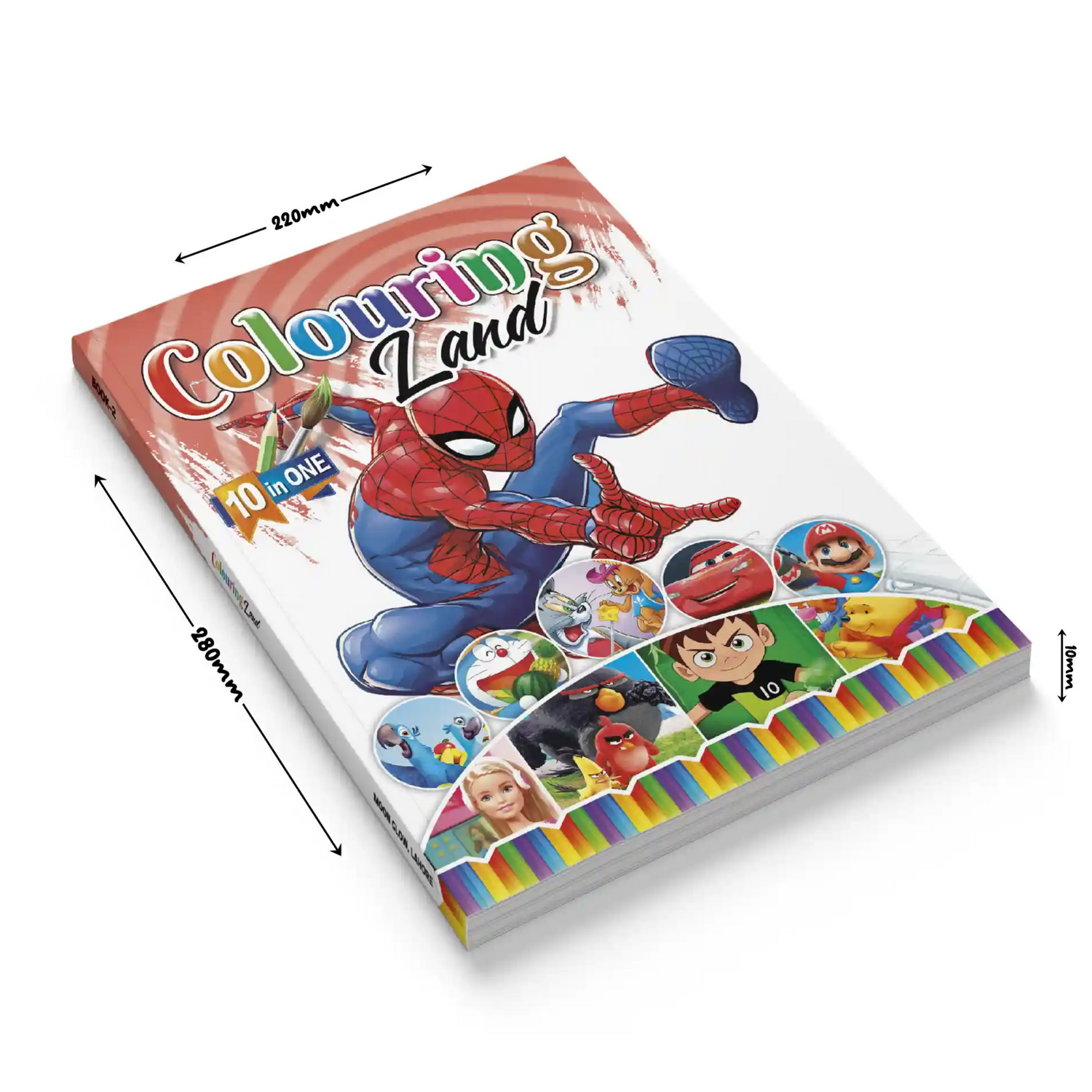 Coloring Land 10 in One | Book 2