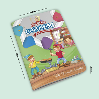 Fairy Tale Story & Activity Coloring Book 