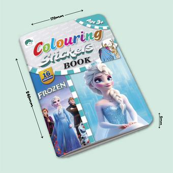 Coloring Stickers Book 