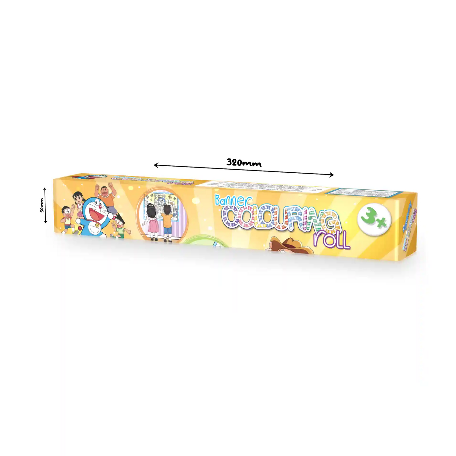Banner Coloring Roll | Doraemon