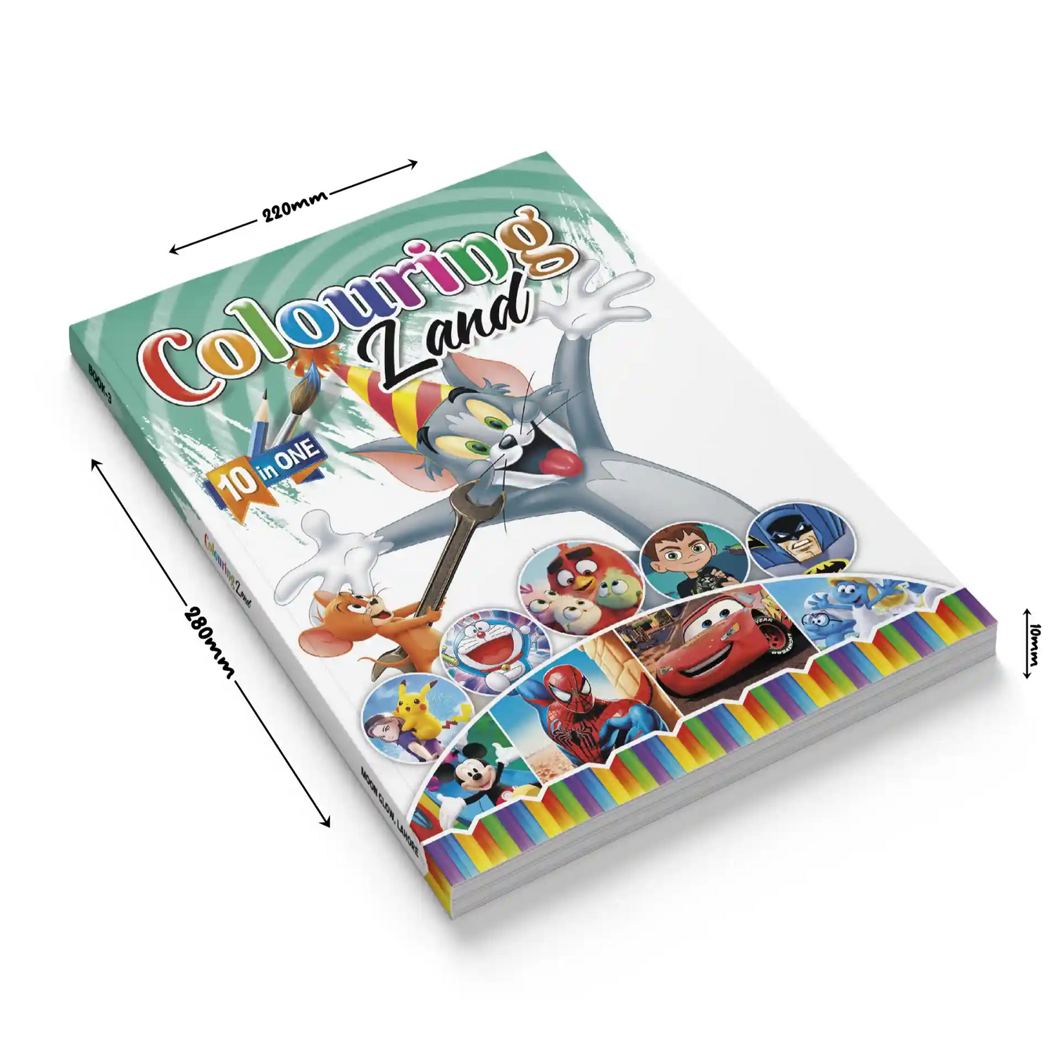 Coloring Land 10 in One | Book 3