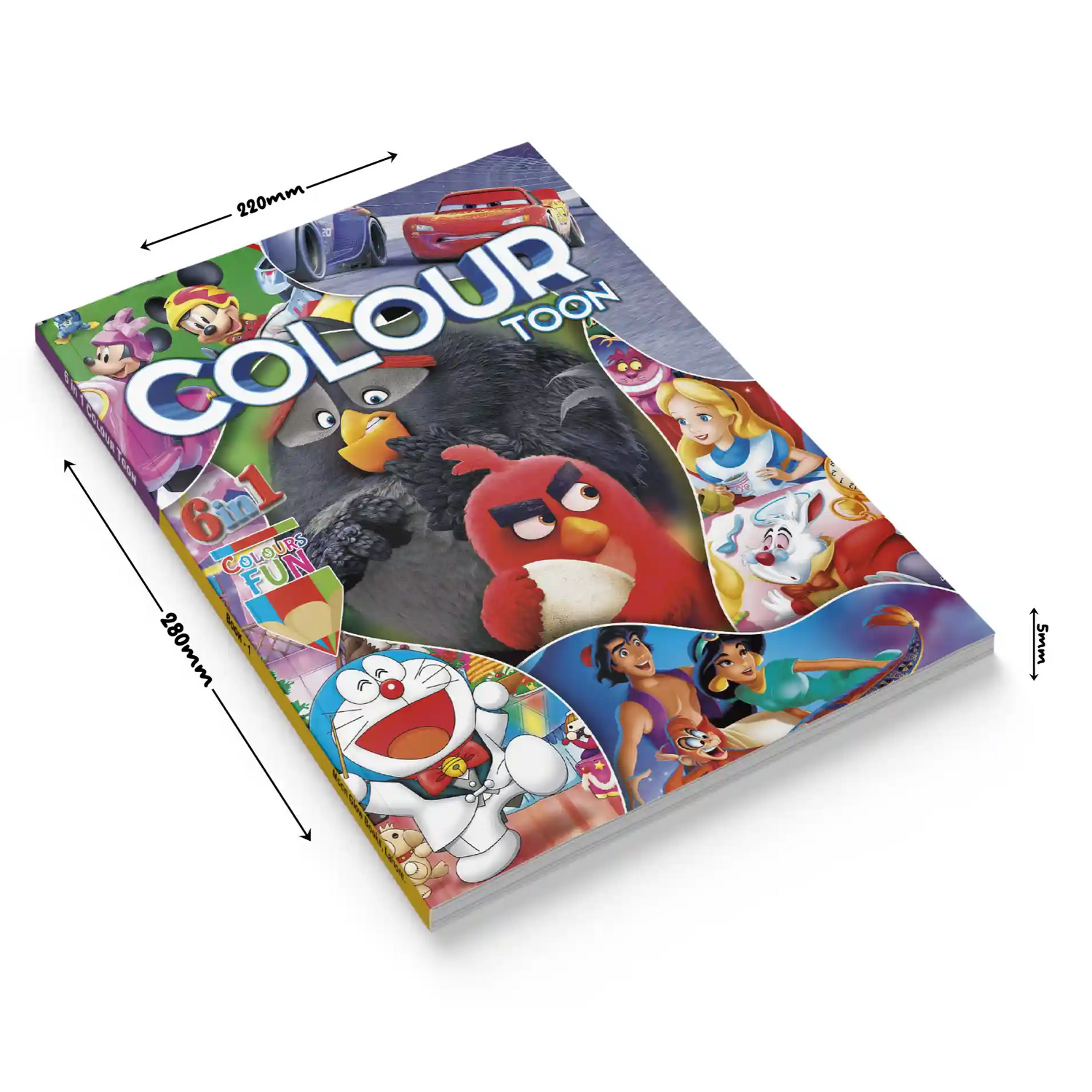 Color Toon 6 in One | Book 1