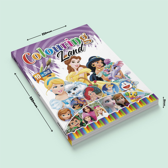 Coloring Land 10 in One 