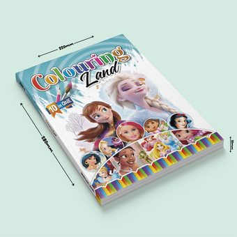 Coloring Land 10 in One 