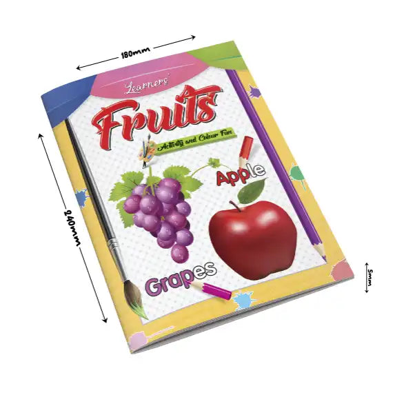 Learner’s Activity Coloring | Fruits