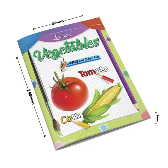Learner’s Activity Coloring | Vegetables