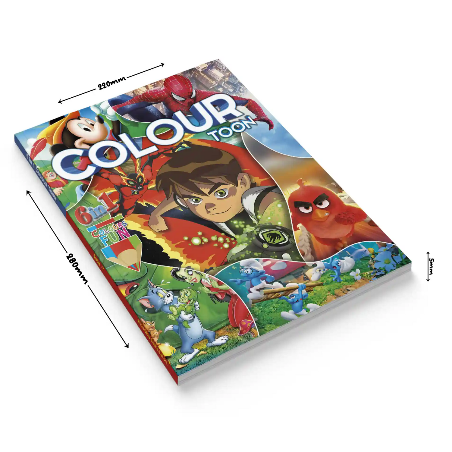 Color Toon 6 in One | Book 7