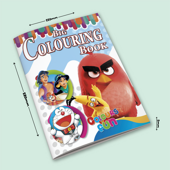 Big Coloring 3 in One Book 1