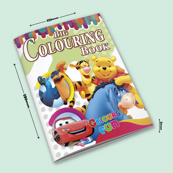 Big Coloring 3 in One Book 6