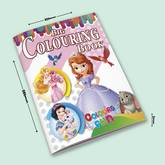 Big Coloring 3 in One Book 7