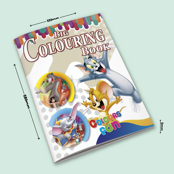 Big Coloring 3 in One Book 9