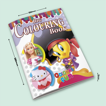Big Coloring 3 in One Book 10