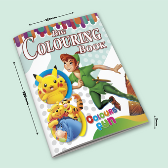 Big Coloring 3 in One Book 12