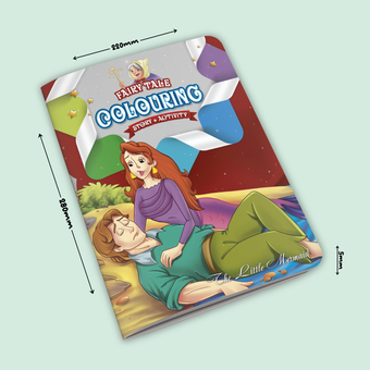 Fairy Tale Story & Activity Coloring Book 