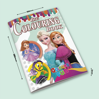 Big Coloring 3 in One Book 14