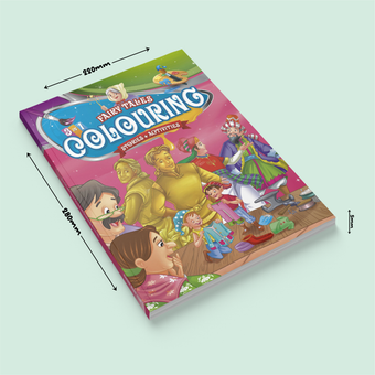 Fairy Tales Coloring 3 in One 