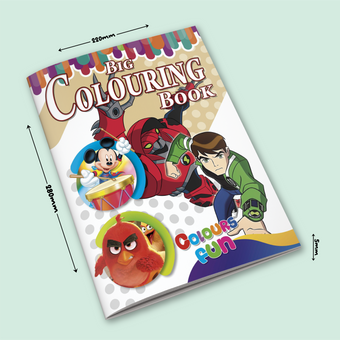Big Coloring 3 in One Book 16