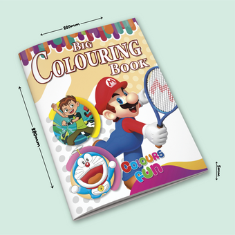 Big Coloring 3 in One Book 18