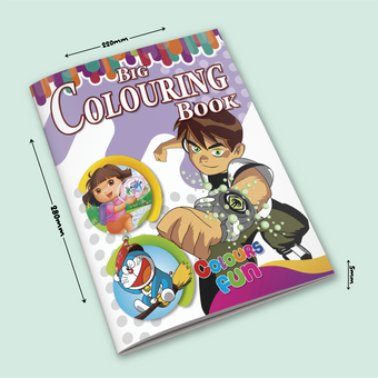 Big Coloring 3 in One Book 19