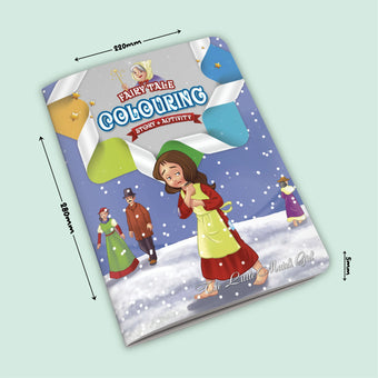 Fairy Tale Story & Activity Coloring Book 