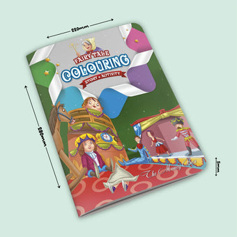 Fairy Tale Story & Activity Coloring Book 