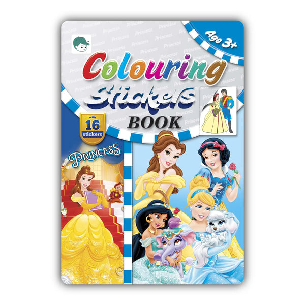 Coloring Stickers Book | Princess
