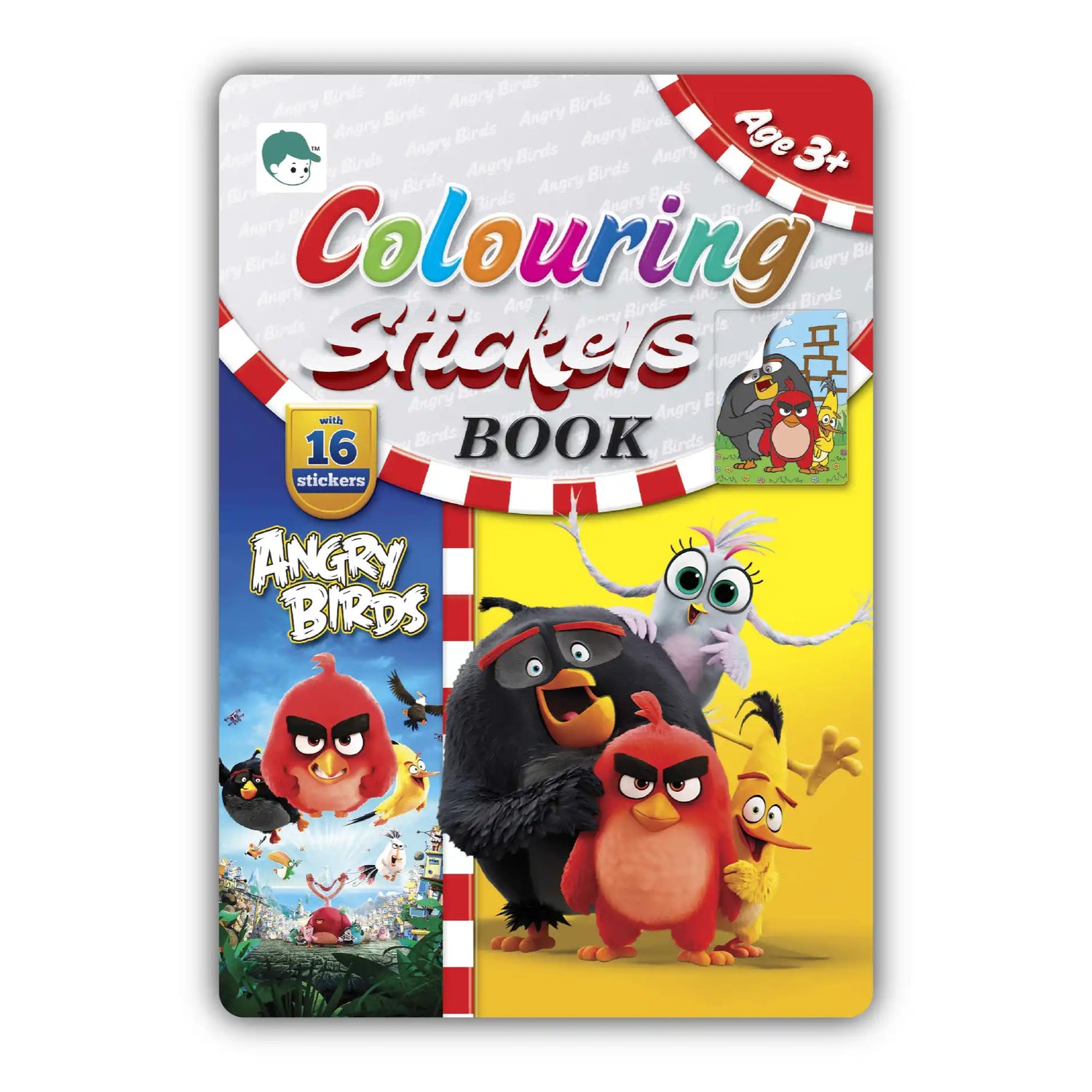 Coloring Stickers Book | Angry Birds