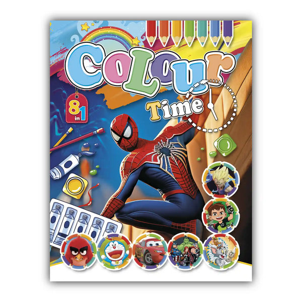 Color Time 8 in One | Book 1