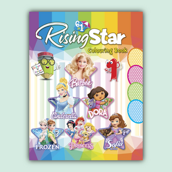 Rising Star Coloring 6 in One 