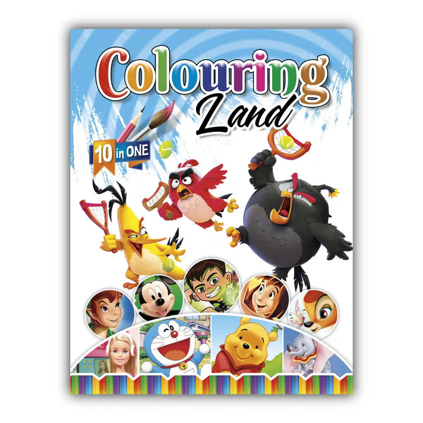 Coloring Land 10 in One | Book 1