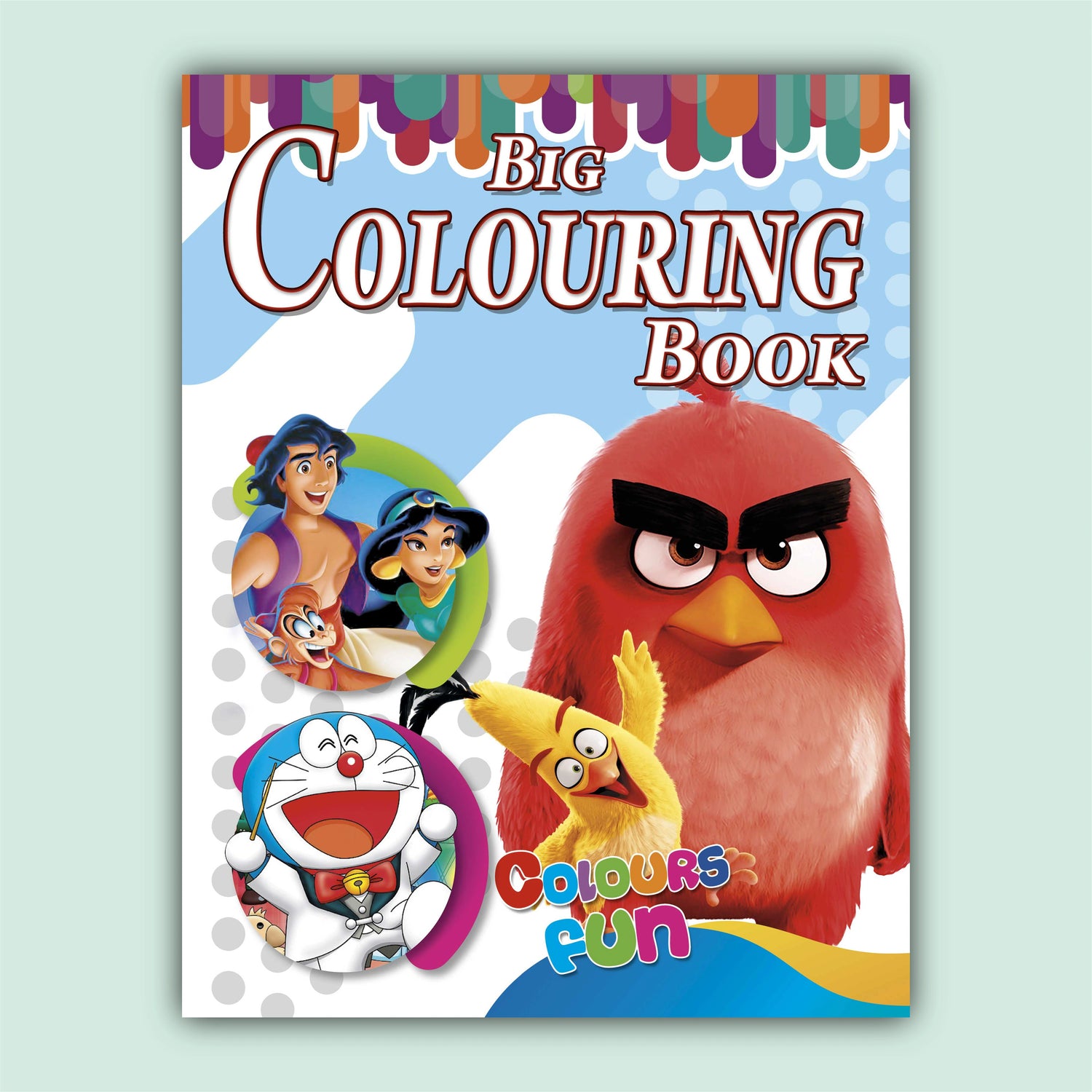 Big Coloring 3 in One Book