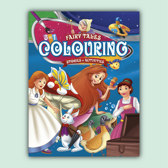 Fairy Tales Coloring 3 in One 